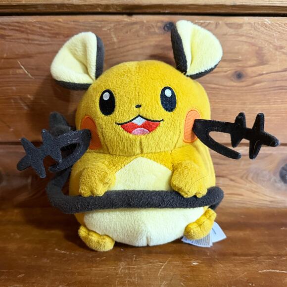 Pokemon Takara Tomy Plush 7" Stuffed Toy Doll - Picture 1 of 6